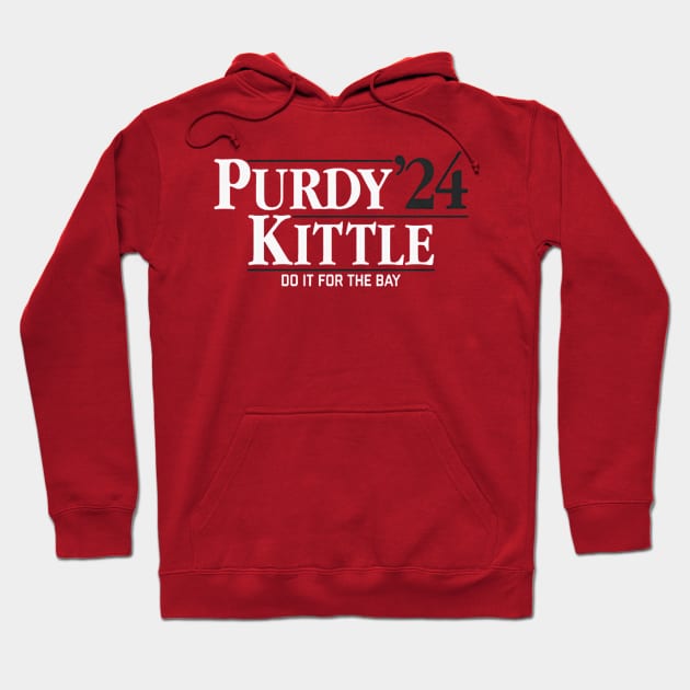 Brock Purdy George Kittle Purdy-Kittle '24 Hoodie by ganisfarhan